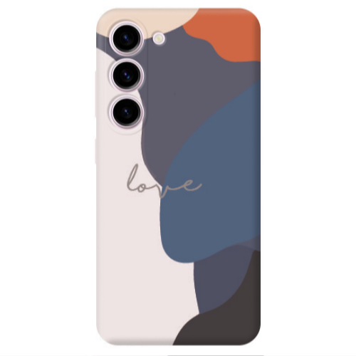 Samsung S23 Plus Mixed Wave Transparent Silicone TPU Θήκη