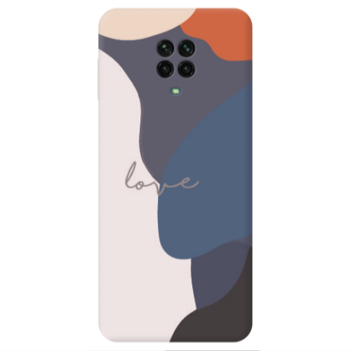 Xiaomi Redmi Note 9S Mixed Wave Transparent Silicone TPU Θήκη