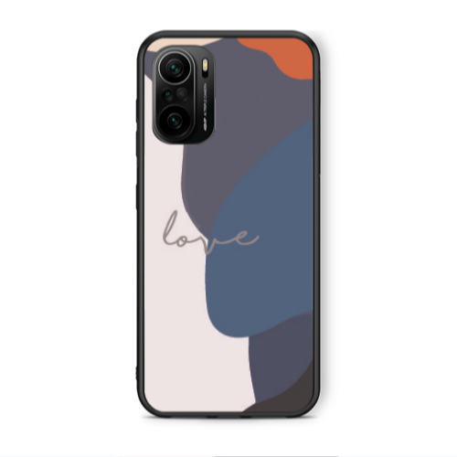 Xiaomi Poco F3 Mixed Wave Black Glossy Θήκη