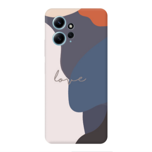 Xiaomi Redmi Note 12 4G Mixed Wave Transparent Silicone TPU Θήκη