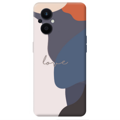 Oppo Reno 7 Lite Mixed Wave Transparent Silicone TPU Θήκη