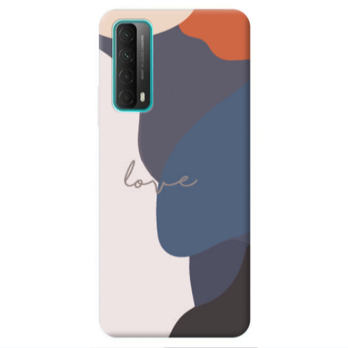 Huawei P Smart 2021 Mixed Wave Transparent Silicone TPU Θήκη