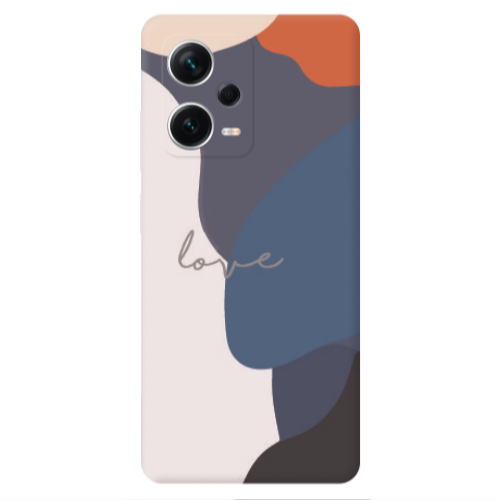 Xiaomi Redmi Note 12 5G Mixed Wave Transparent Silicone TPU Θήκη