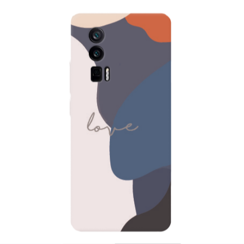 Xiaomi Poco F5 Pro Mixed Wave Transparent Silicone TPU Θήκη
