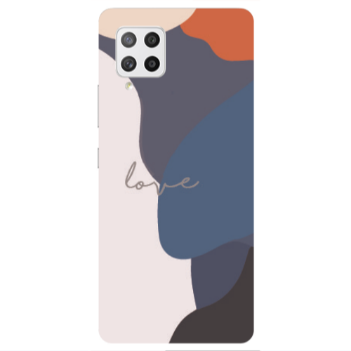 Samsung A42 5G Mixed Wave Transparent Silicone TPU Θήκη
