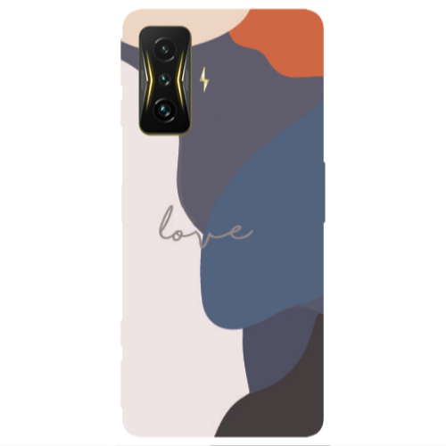 Xiaomi Poco F4 Gt Mixed Wave Transparent Silicone TPU Θήκη