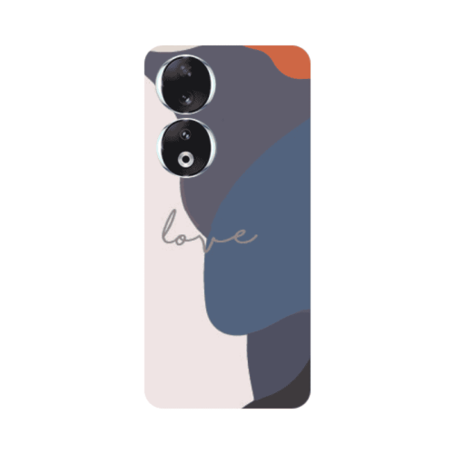 Honor 90 5G Mixed Wave Transparent Silicone TPU Θήκη