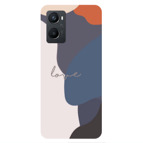 Oppo A 96 Mixed Wave Transparent Silicone TPU Θήκη