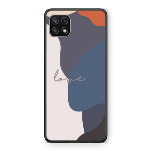 Samsung A22 5G Mixed Wave Black Glossy Θήκη