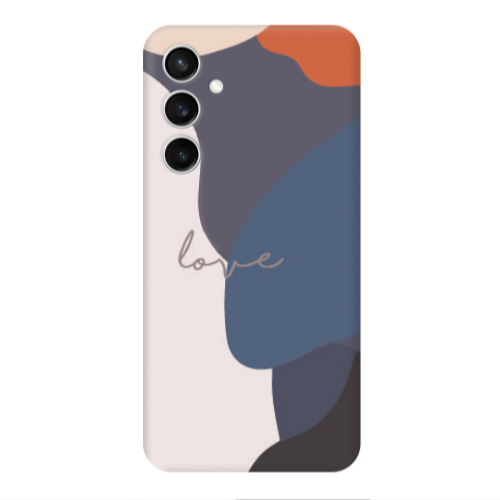 Samsung S24 Plus Mixed Wave Transparent Silicone TPU Θήκη