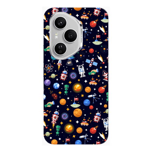 Honor Magic 400 Pro Small planets Transparent Silicone TPU Θήκη