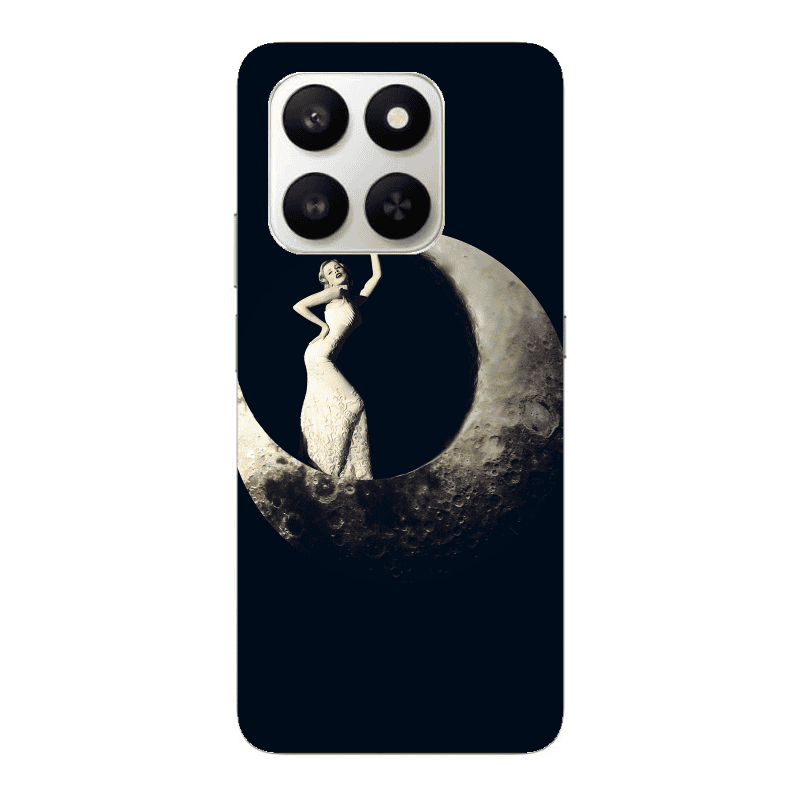 Honor Magic 400 Smart Woman in moon Transparent Silicone TPU Θήκη