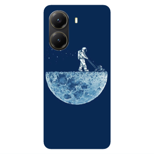 Xiaomi Poco X7 Pro Mowing the moon Transparent Silicone TPU Θήκη