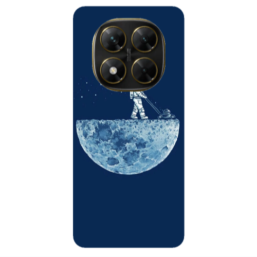 Xiaomi Poco X7 Mowing the moon Transparent Silicone TPU Θήκη