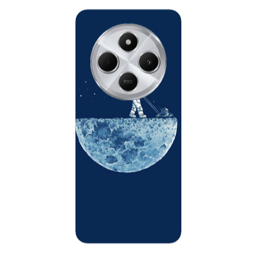 Xiaomi Redmi 14c Mowing the moon Transparent Silicone TPU Θήκη