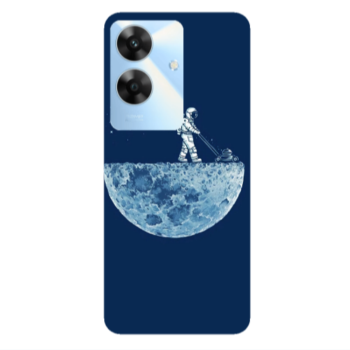 Realme Note 60 Mowing the moon Transparent Silicone TPU Θήκη