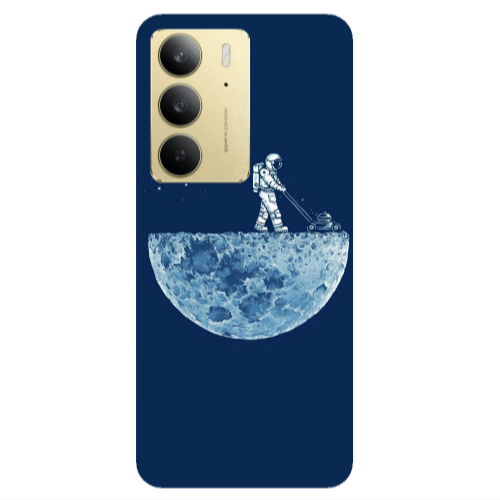 Realme C 75 Mowing the moon Transparent Silicone TPU Θήκη