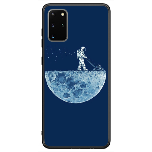 Samsung S20 Mowing the moon Black Glossy Θήκη
