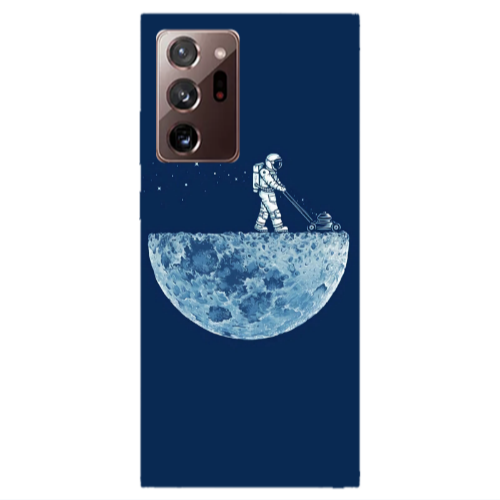 Samsung Note 20 Ultra Mowing the moon Transparent Silicone TPU Θήκη