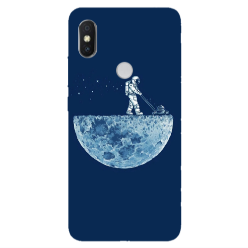 Xiaomi Redmi S2 Mowing the moon Transparent Silicone TPU Θήκη