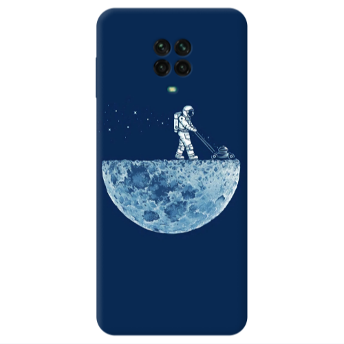 Xiaomi Redmi Note 9S Mowing the moon Transparent Silicone TPU Θήκη