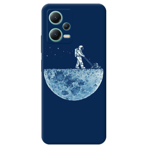 Xiaomi Redmi Note 12 Pro Plus 5G Mowing the moon Transparent Silicone TPU Θήκη