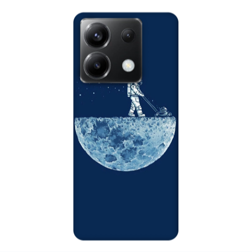 Xiaomi Poco X6 5G Mowing the moon Transparent Silicone TPU Θήκη
