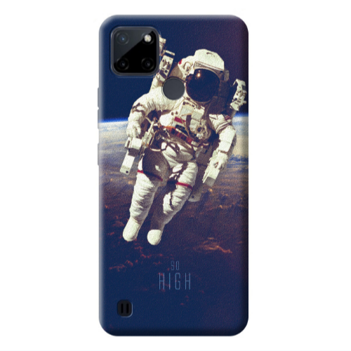 Realme C25Y So high Transparent Silicone TPU Θήκη