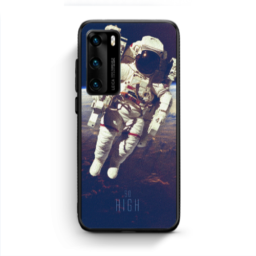Huawei P40 So high Black Glossy Θήκη