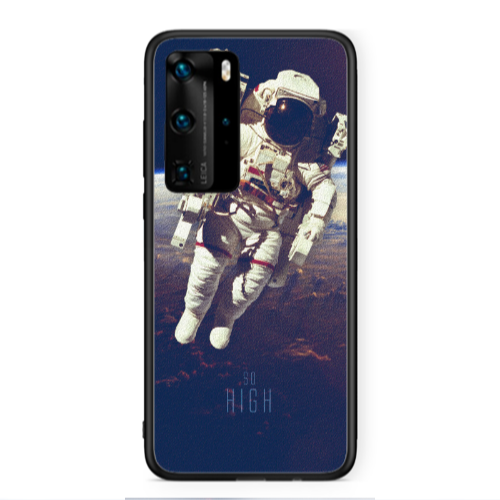 Huawei P40 Pro So high Black Glossy Θήκη