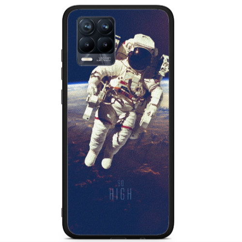 Realme 8 i So high Black Glossy Θήκη