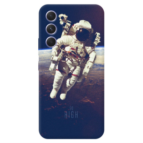 Samsung A55 So high Transparent Silicone TPU Θήκη