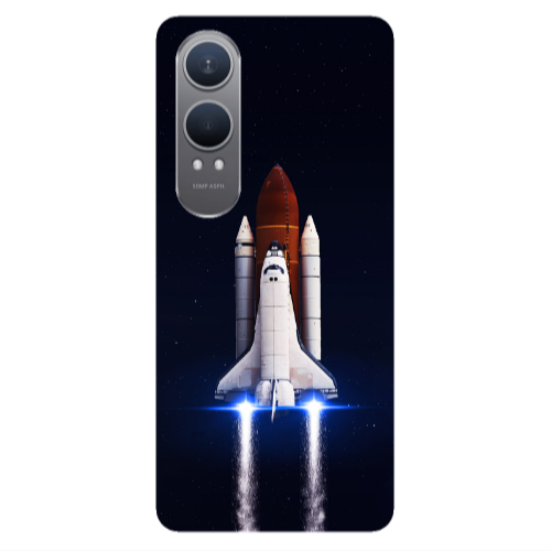Oneplus Nord Ce 4 lite space travel Transparent Silicone TPU Θήκη