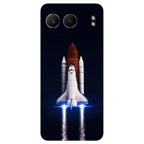 Oneplus Nord 4 space travel Transparent Silicone TPU Θήκη