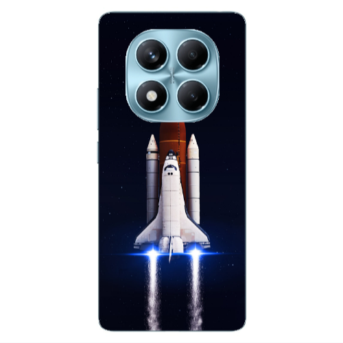 Xiaomi Redmi Note 14 Pro space travel Transparent Silicone TPU Θήκη