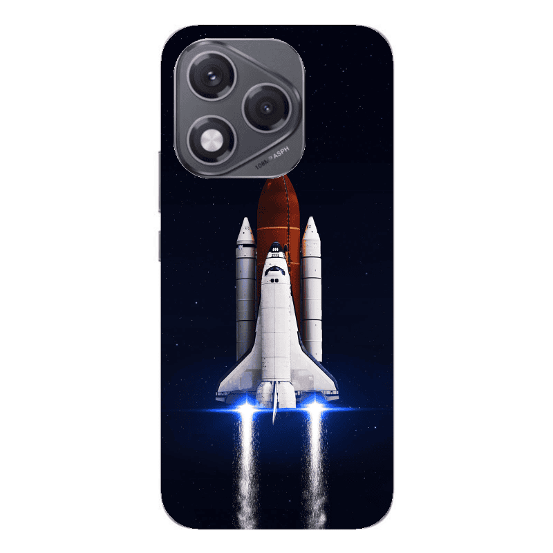 Honor 400 Lite space travel Transparent Silicone TPU Θήκη