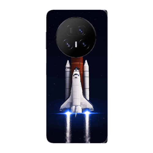 Honor Magic V5 space travel Transparent Silicone TPU Θήκη