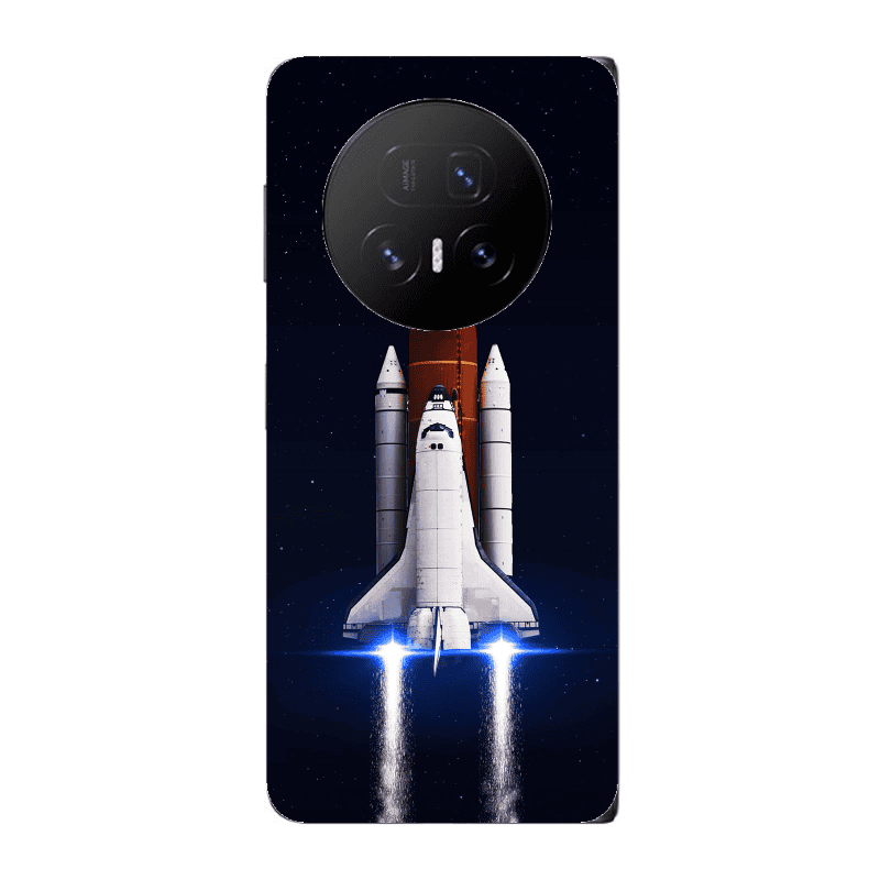 Honor Magic V5 space travel Transparent Silicone TPU Θήκη