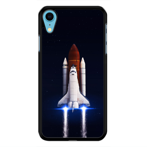 Apple iPhone Xr space travel Black Glossy Θήκη