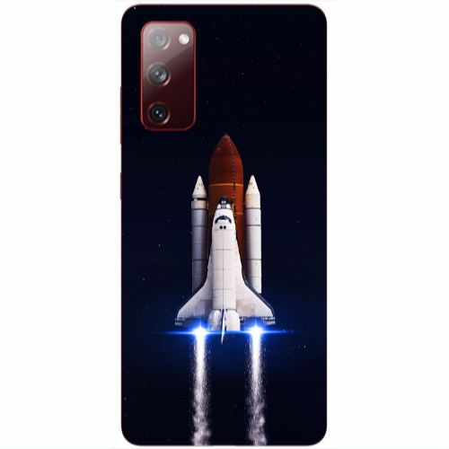 Samsung S20 FE space travel Transparent Silicone TPU Θήκη