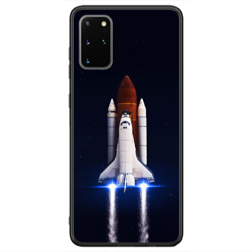 Samsung S20 Plus space travel Black Glossy Θήκη