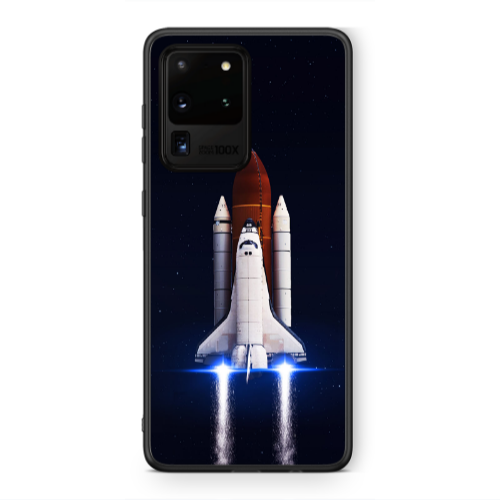 Samsung S20 Ultra space travel Black Glossy Θήκη