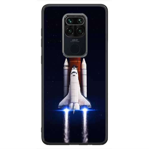 Xiaomi Redmi Note 9 space travel Black Glossy Θήκη