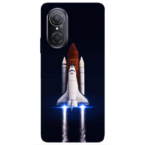 Huawei Nova 9 SE space travel Transparent Silicone TPU Θήκη