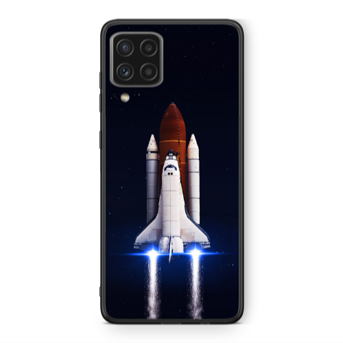 Samsung A22 4G space travel Black Glossy Θήκη