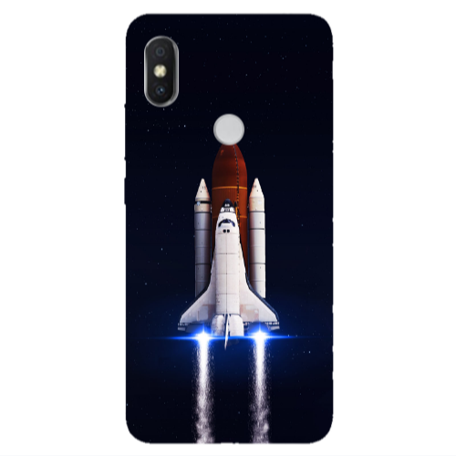 Xiaomi Redmi S2 space travel Transparent Silicone TPU Θήκη