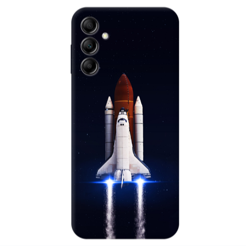 Samsung A24 space travel Transparent Silicone TPU Θήκη