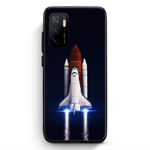 Xiaomi Poco M3 Pro space travel Black Glossy Θήκη