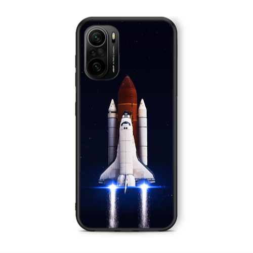 Xiaomi Poco F3 space travel Black Glossy Θήκη