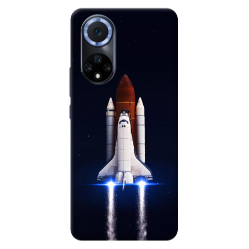 Huawei Nova 9 space travel Transparent Silicone TPU Θήκη